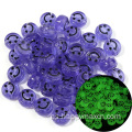 Fluorescencia de 6*10 mm Surtido Beads instantáneos de sonrisa preppy